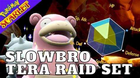 Best Slowbro Build for Greninja Tera Raid in Pokémon Scarlet & V.